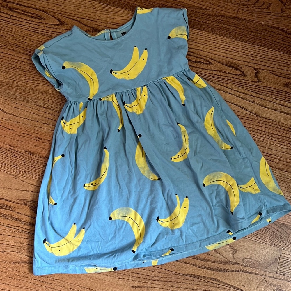 Tea Collection sz 7 Blue Banana dress